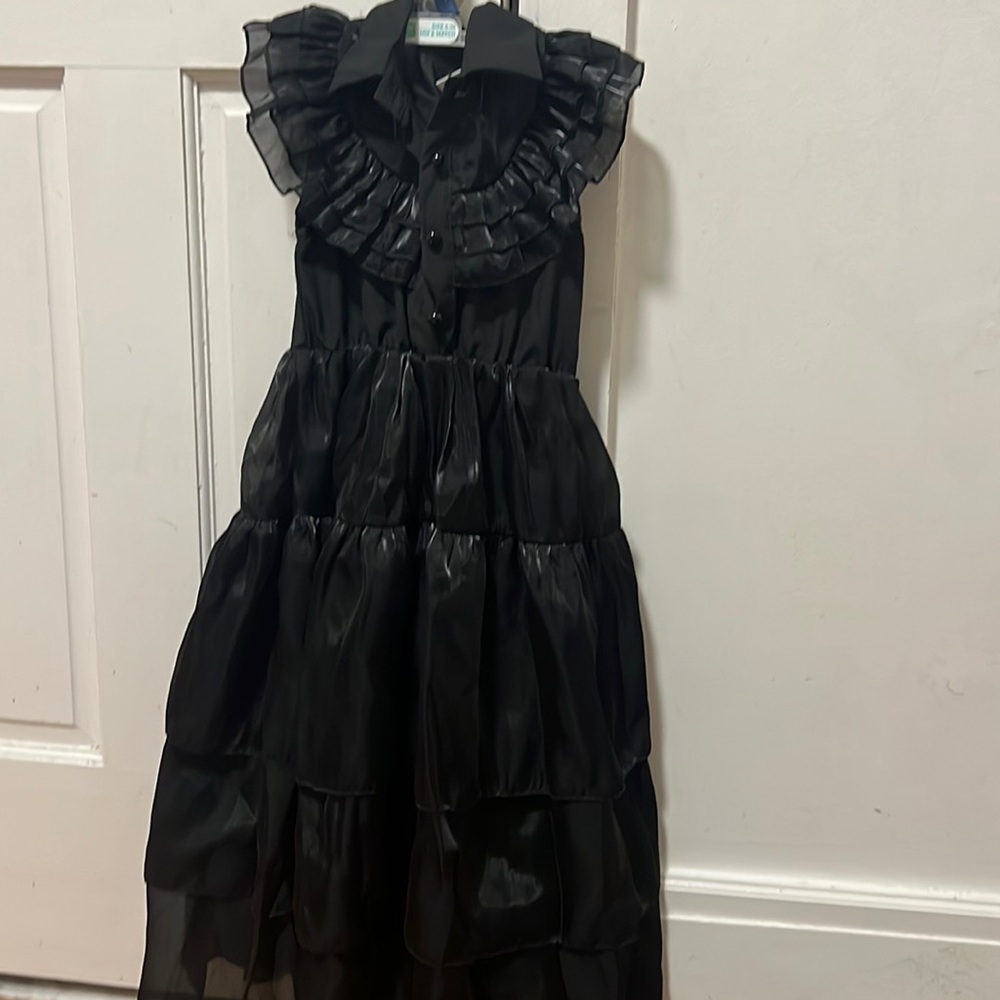 Wednesday costume used work once. Practically new.